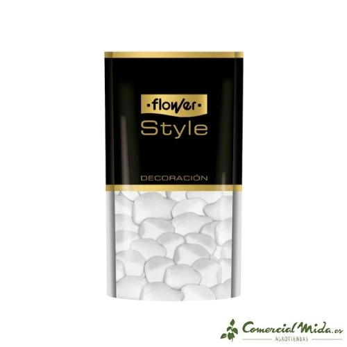 Bolos Blancos FLOWER STYLE para Decoración - Imagen 6