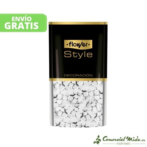 Cubideco Blanco FLOWER STYLE para Decoración - Imagen 3