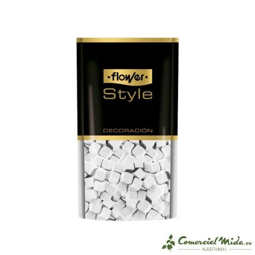 Cubideco Blanco FLOWER STYLE para Decoración - Imagen 2