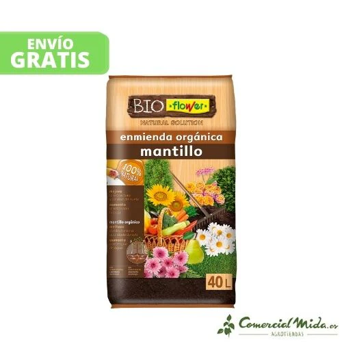 Substrato Mantillo Orgánico FLOWER 40L
