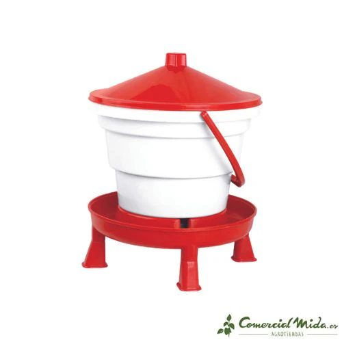 GAUN Bebedero Cubo 16l con Patas