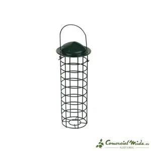 GAUN Comedero Tubo para Bolas de Grasa para Pájaros