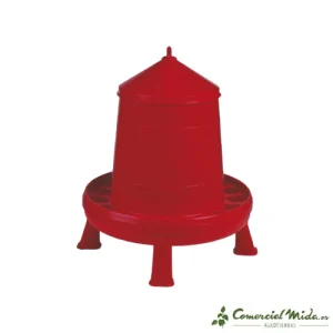 GAUN Tolva Plástico Aves con Patas