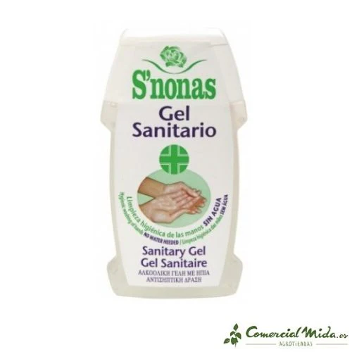 Gel Sanitario para Limpieza de Manos Sin Agua S'nonas 100 ml - Imagen 2