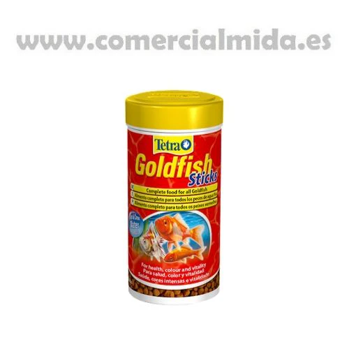 TETRA GOLDFISH STICKS para Carpines y Peces de Agua Fría 93g/250ml - Imagen 2