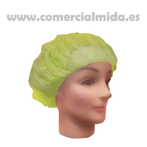 100 Gorros Desechables MAX GLOVES de Polipropileno Redondos Ø 21" - Imagen 7