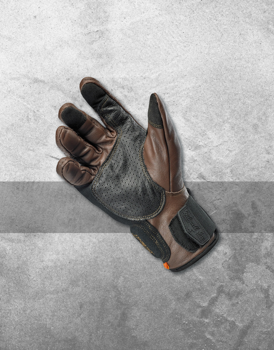 Guantes Borrego – Chocolate/Negro - Imagen 3