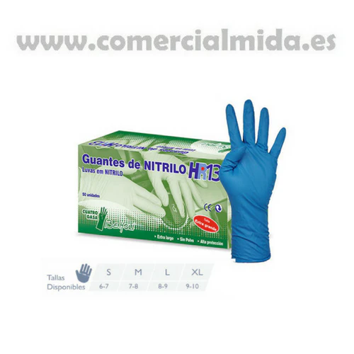 Guante de Nitrilo Alta Protección HR13 de beHOLI - Imagen 2