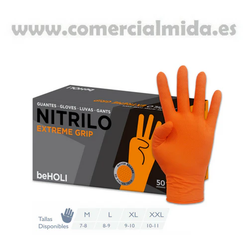 Guante de Nitrilo EXTREME GRIP de beHOLI - Imagen 2