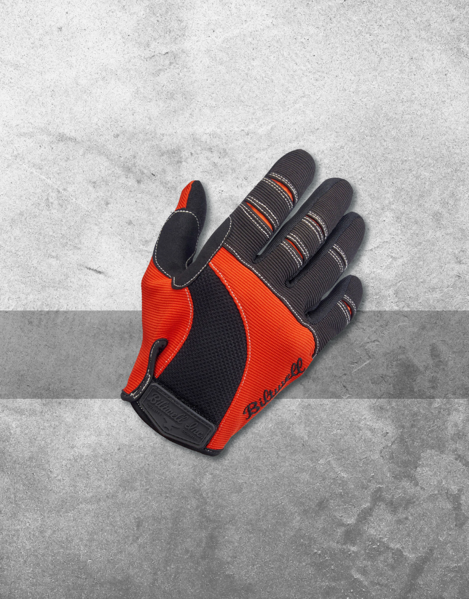 Guantes Moto – Naranja/Negro - Imagen 2