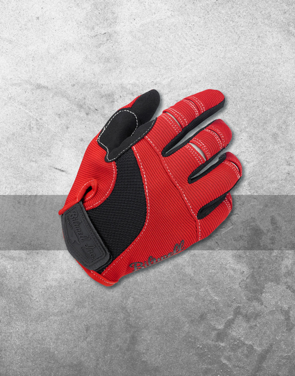 Guantes Moto – Rojo/Negro