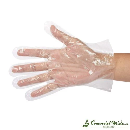 Guantes de Polietileno Desechables, Bolsa 100 uds - Imagen 2