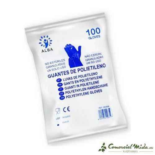 Guantes de Polietileno Desechables, Bolsa 100 uds - Imagen 3