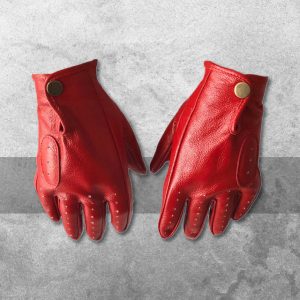 Guantes Vintage – Rojo