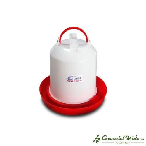 Bebedero Plástico Con Asa GÓMEZ Y CRESPO para Aves - Imagen 4