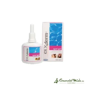 Gel Antiséptico ICF Clxderm Spot 100 ml para Perros y Gatos