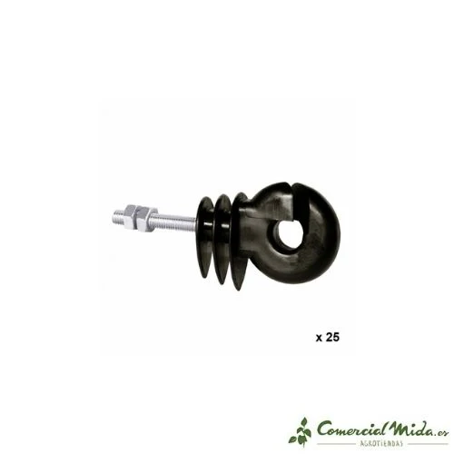 Aislador para Hilo para Poste de Metal 35mm - Imagen 3