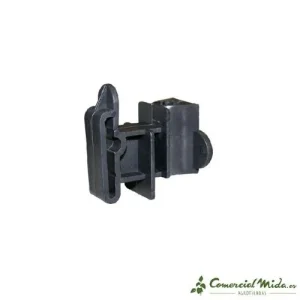 Aislador para Hilo/Cinta 40 mm para Poste de Fibra de Vidrio Ø 12 mm