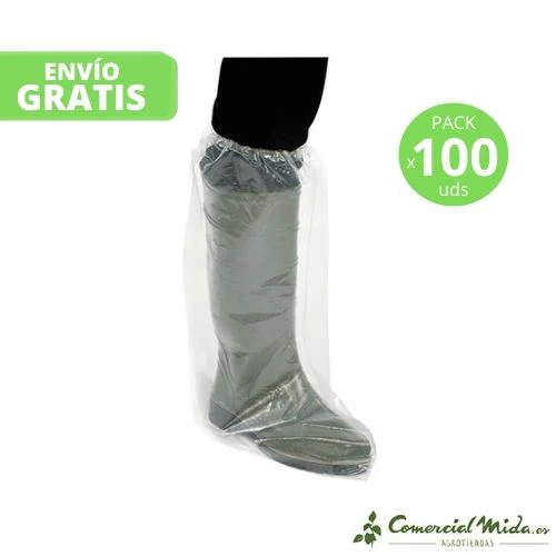 INSPROVET Cubre Botas Altas Desechables con Goma de Ajuste - Imagen 3