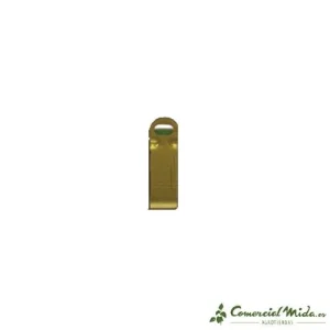 INSPROVET Marca de Metal con Enganche Ovalado para Ganado