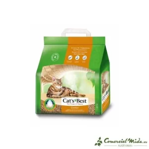Lecho Higiénico JRS CAT'S BEST Comfort 10 L para Gatos