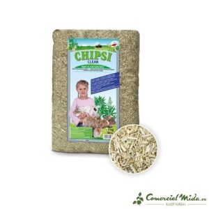 Lecho de Cáñamo JRS CHIPSI Clean 30 L para Roedores