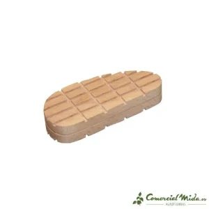 Taco de Madera Demotec KERBL para el Cuidado de Pezuñas en Caballos