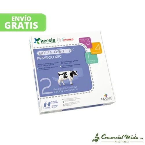 Bolo Oral KERSIA Bolifast Physiologic Vacas Lecheras (12Uds)