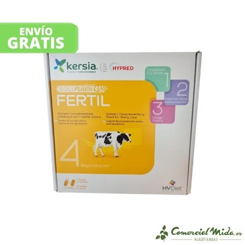 Bolo Oral KERSIA Boliflash Fertil Vacas Jóvenes (12Uds) - Imagen 2