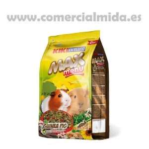 Pienso Kiki Excellent MAX MENÚ COBAYAS, alimento completo para cobaya