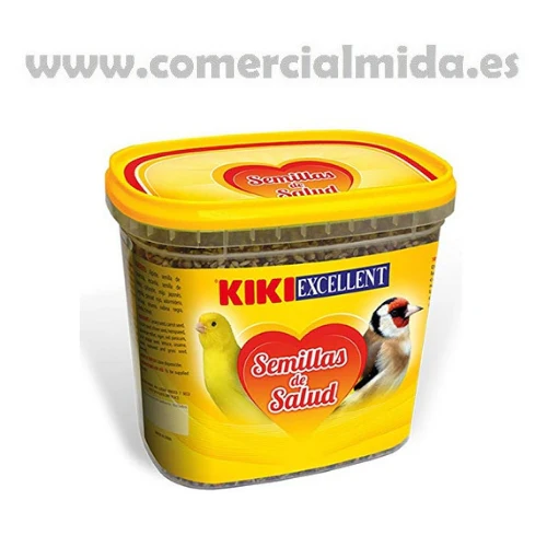 Kiki Excellent Semillas de Salud Época de Cría y Muda de Plumas - Bote 400 gr. - Imagen 2