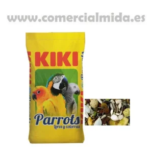 Kiki Alimento Premium para Loros SUPREME - Saco de 15 kg - Ref: 263