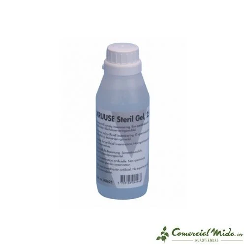 KRUUSE Gel Lubricante Estéril para Catéter Urinarios 250 ml - Imagen 2