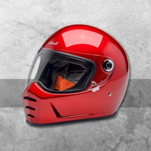 Casco Lane Splitter – Rojo Cereza Metálico