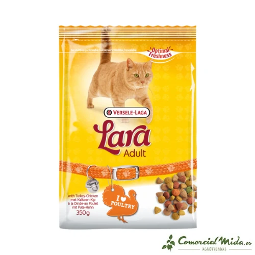 Lara Adult Pienso para Gatos Pollo y Pavo - Imagen 3