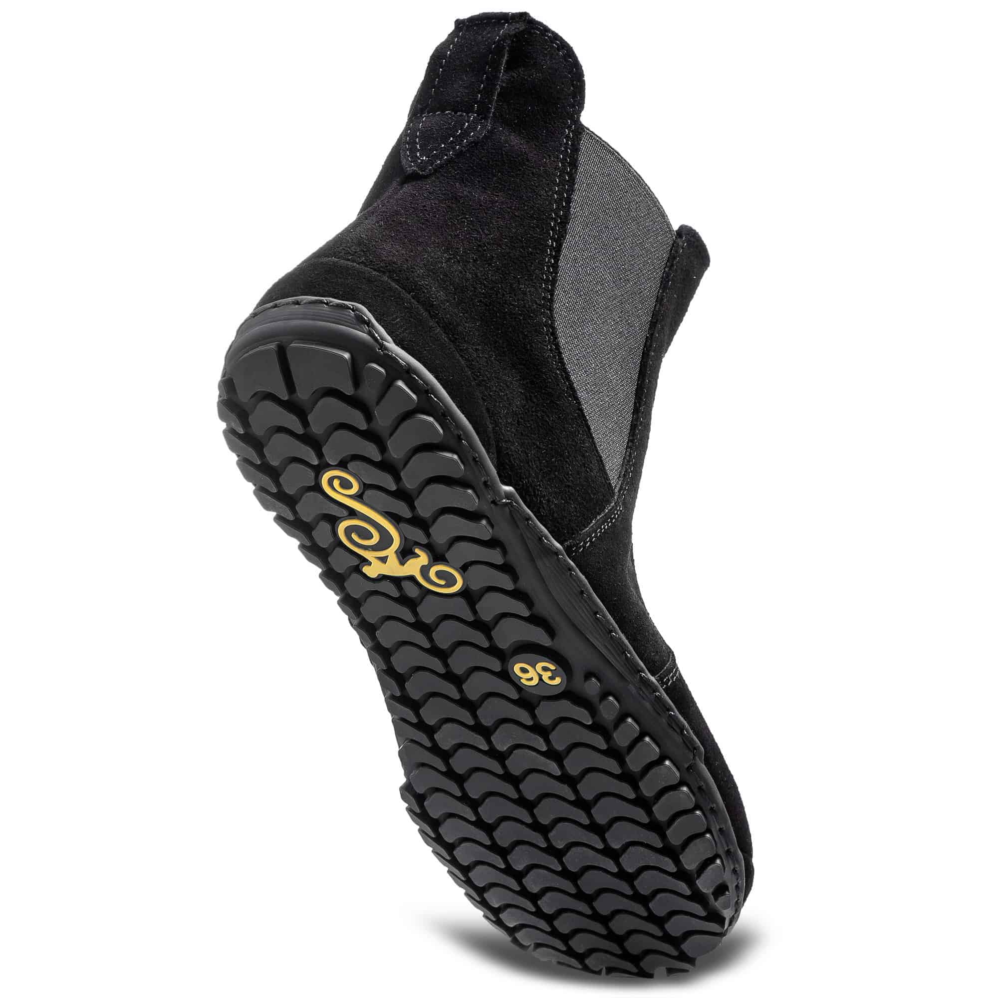 Botas Barefoot Magical Shoes Chelsea Lupino Black - Imagen 7