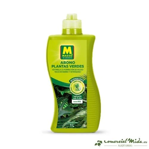 MASSO GARDEN Abono Líquido Plantas Verdes - Imagen 3