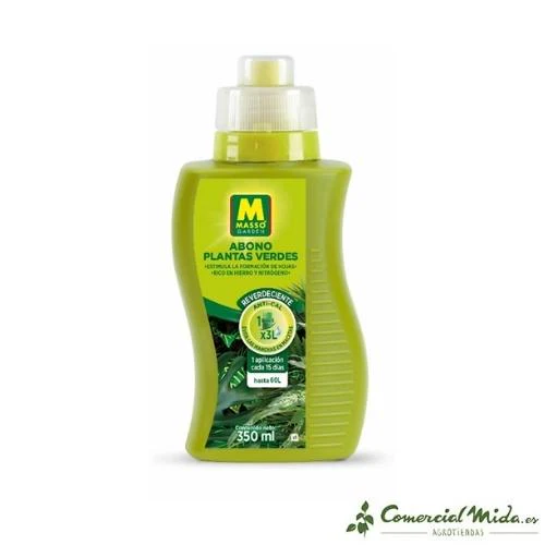 MASSO GARDEN Abono Líquido Plantas Verdes