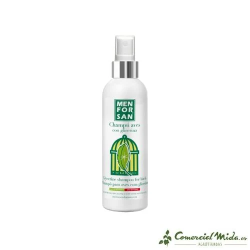 Champú Abrillantador de Plumas MENFORSAN con Glicerina 125ml