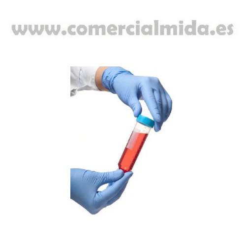 Guantes de Nitrilo Azul Sin Polvo GD22 de SANTEX - Imagen 3