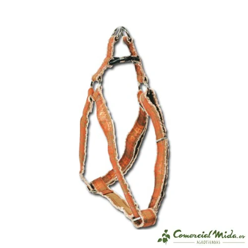 NAYECO Arnés Perros Envy Denim Marrón