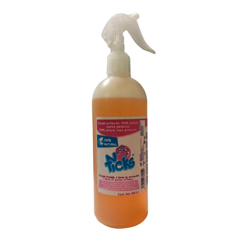 Ahuyentador de Garrapatas natural de NO TICKS 400 ml
