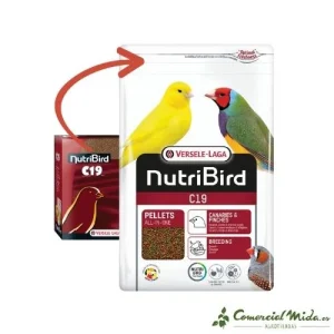 NUTRIBIRD C19 Pellets Pienso Cría Canarios