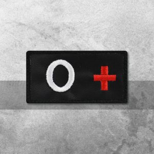 Parche – Tipo de Sangre – O Positivo