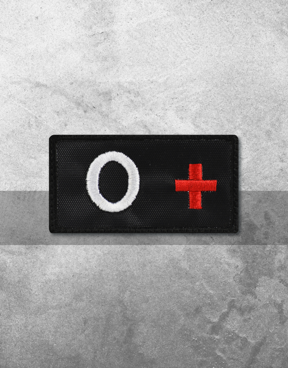 Parche – Tipo de Sangre – O Positivo - Imagen 2