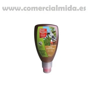Pasta cicatrizante BAYER con cobre para injertos, roturas y heridas de poda