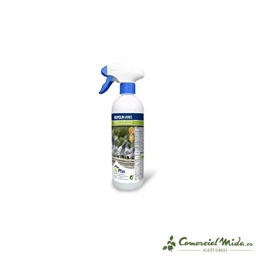 REPELIN Spray 500ml Ahuyentador Repelente de Aves Plaga (SCARE BIRDS)