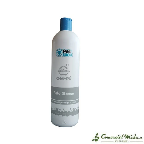 PET SANA Champú para Perros de Pelo Blanco 750 ml