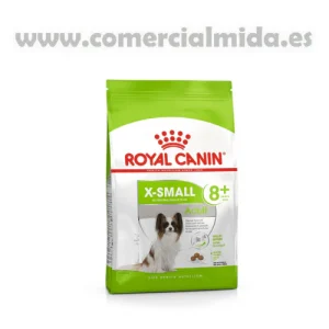Pienso ROYAL CANIN X-SMALL ADULT 8+ perros de raza muy pequeña (A partir de 8 años)