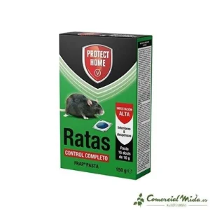 Raticida Cebo Fresco Protect Home FRAP PASTA Ratas 150 gr